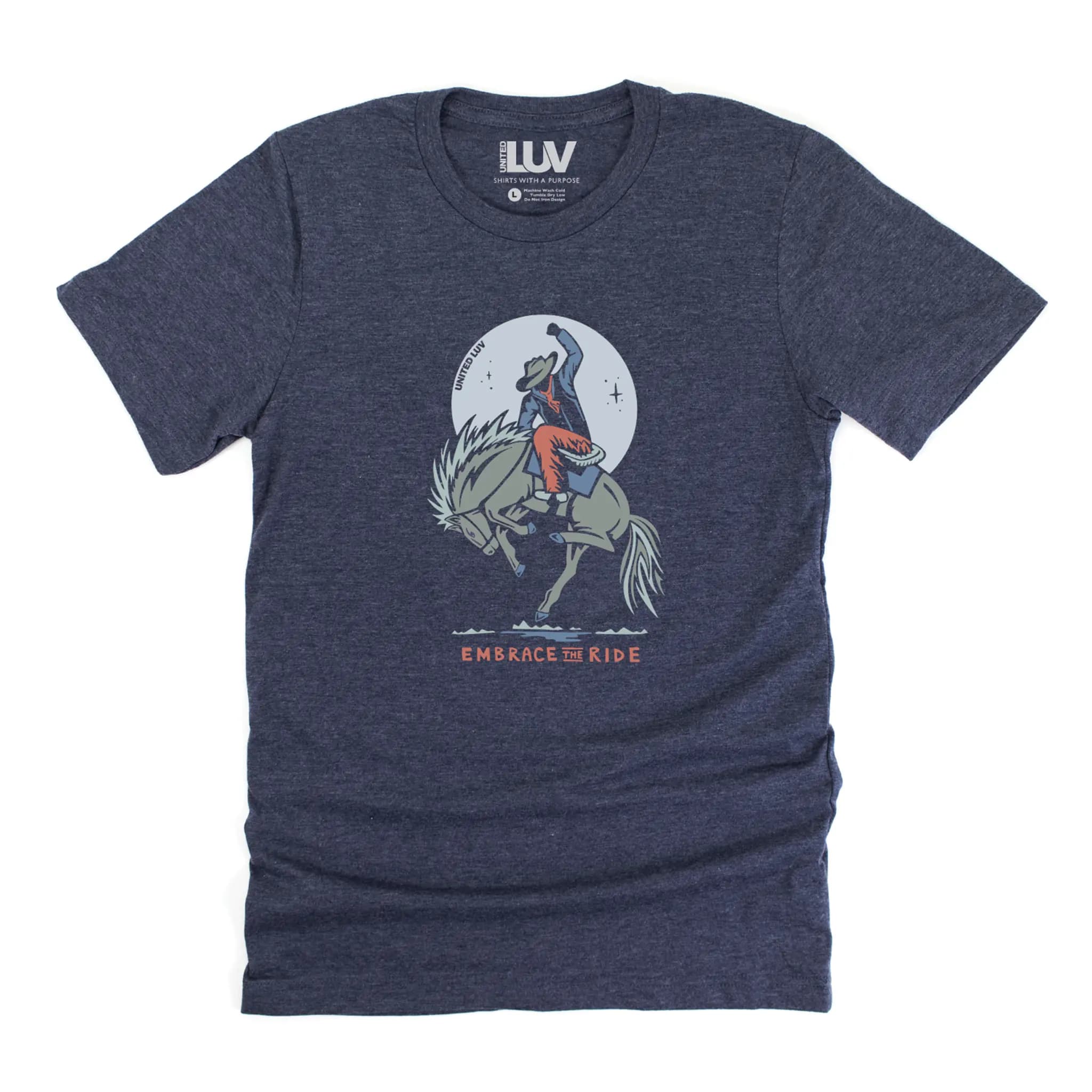 Embrace The Ride - Heather Navy