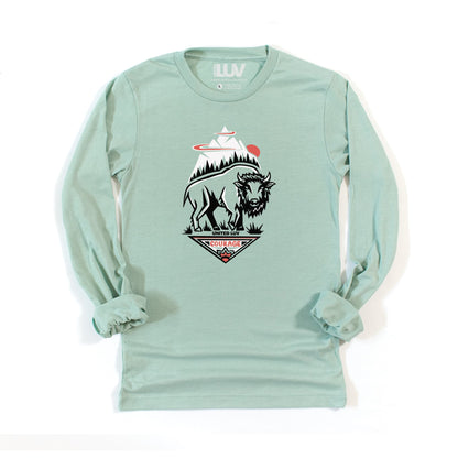 Bison Courage Long Sleeve - Sky