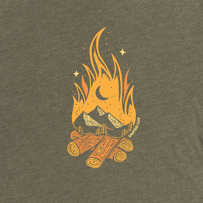 Toddler Campfire - Heather Olive