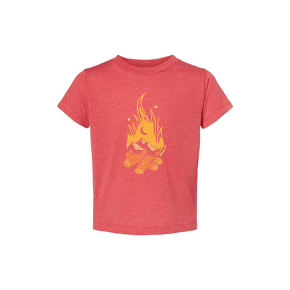 Toddler Campfire - Heather Red