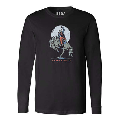 Embrace The Ride Long Sleeve - Black