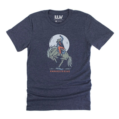 Embrace The Ride - Heather Navy