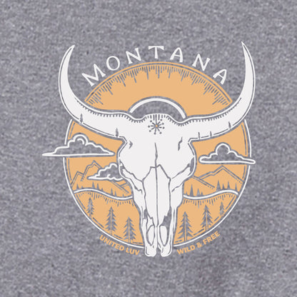 Wild & Free Hoodie - Grey